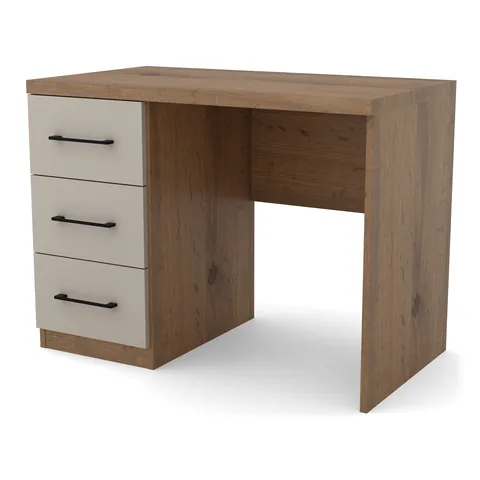 Biurko mini 100 dla dziecka, widok z ukosa