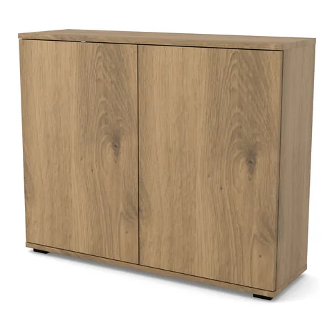Komoda BINI 100×30×82 cm, Dąb Artisan