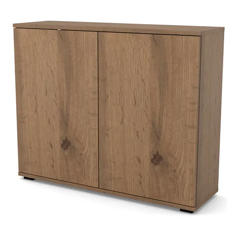 Komoda BINI 100×30×82 cm, Dąb Wotan