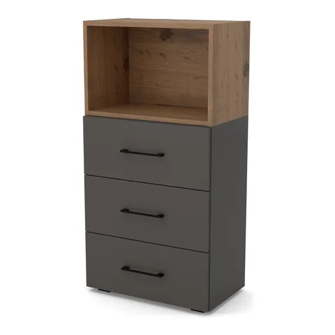 DUO Komoda z nadstawką, Antracyt