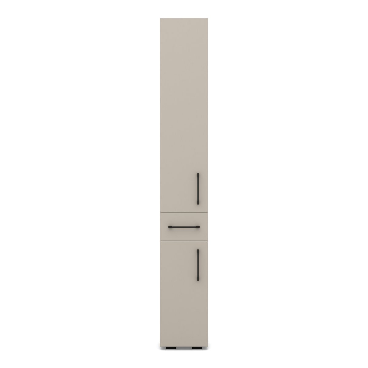 Słupek SUPRA-30 30×30×205 cm, Kaszmirowy Beż, widok z przodu