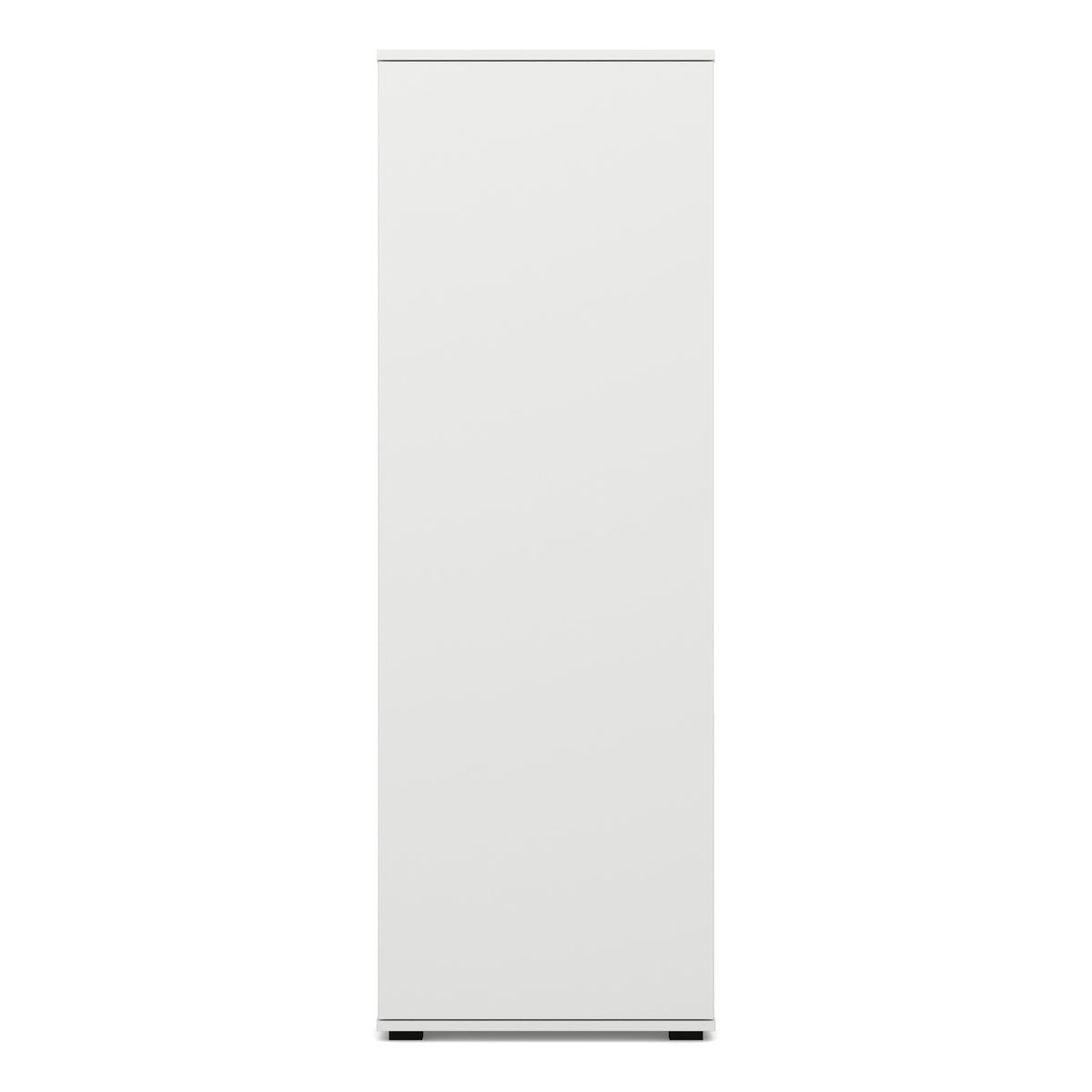 Komoda szafka BINI 60×30×176 cm, Biały, widok z przodu