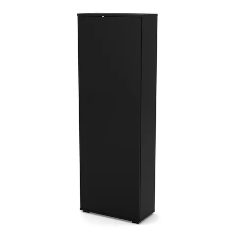 Komoda szafka BINI 60×30×176 cm, Czarny Onyx