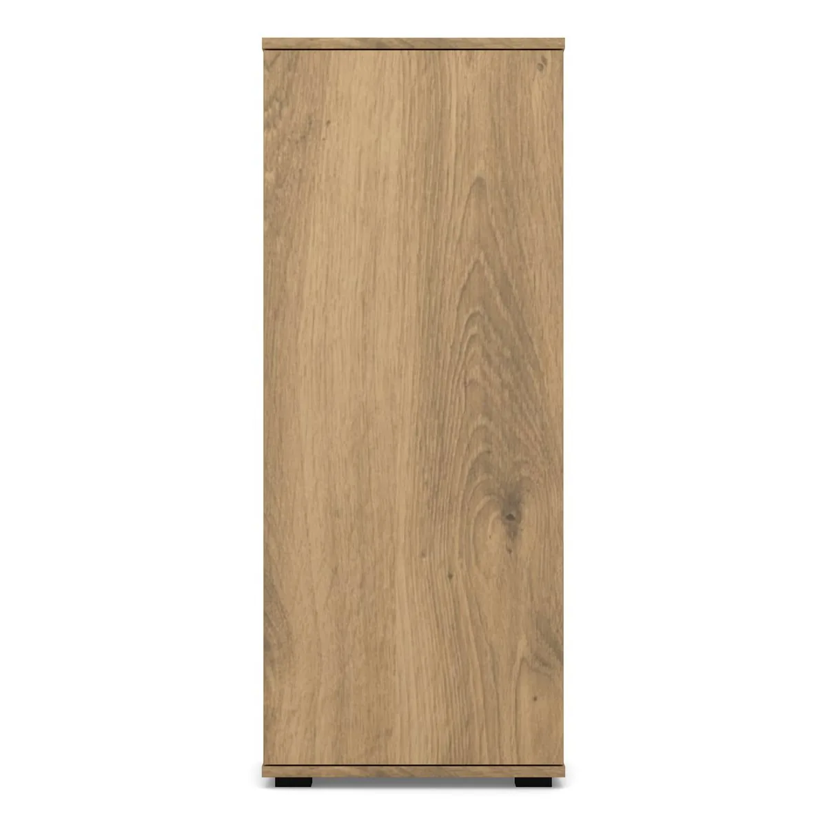 Komoda szafka BINI 50×30×124 cm, Dąb Wotan, widok z przodu