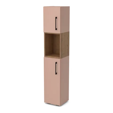 DUO Słupek łazienkowy z wnęką, Millennial pink