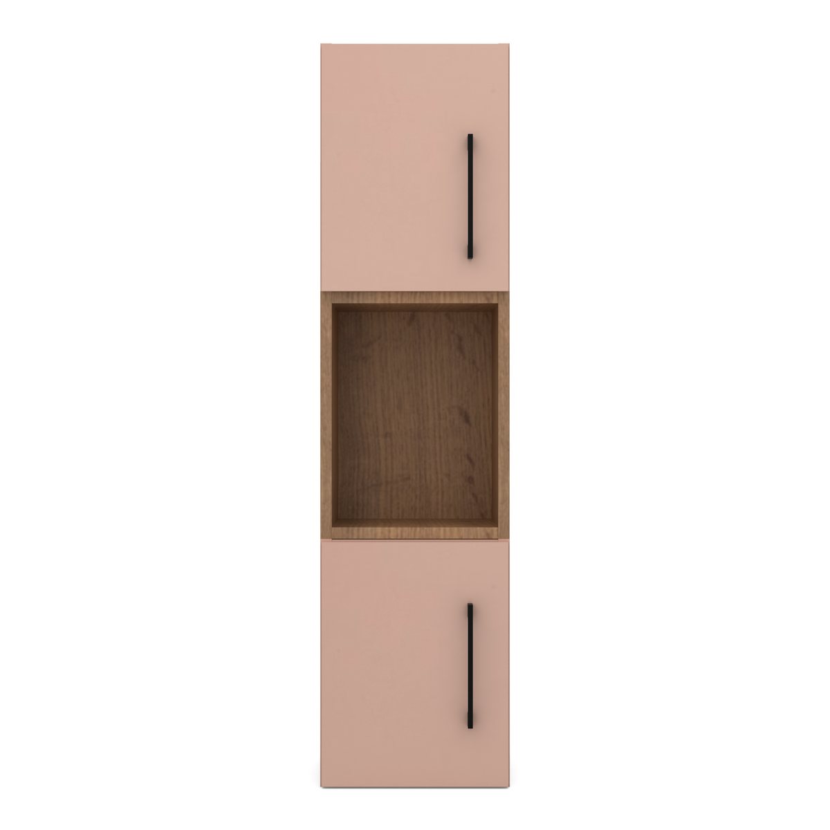 DUO Słupek wiszący z wnęką, Millennial pink, widok z przodu