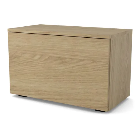 Szafka na buty VB-BLAT 70×36×45 cm z blatem i schowkiem, Dąb Olejowany