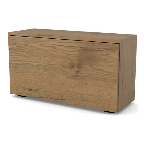 Szafka na buty VB-BLAT 80×30×45 cm ze schowkiem, Dąb Lancelot