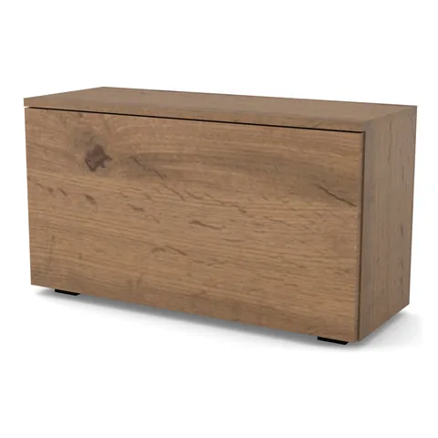 Szafka na buty VB-BLAT 80×30×45 cm ze schowkiem, widok z ukosa